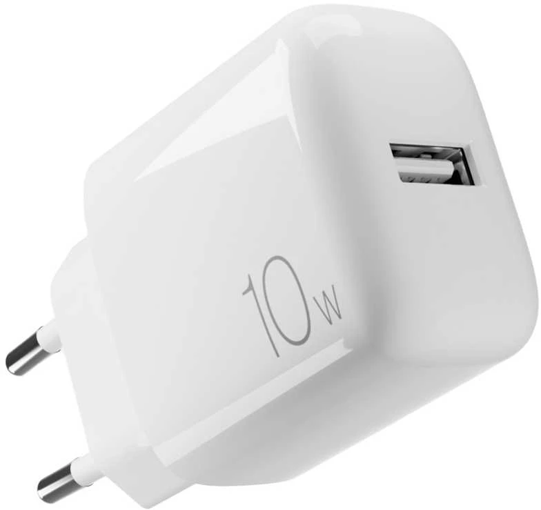 Puro PROLITE 10W USB-A laidinis įkroviklis – baltos spalvos