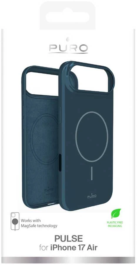 Puro Pulse apsauginis dėklas iPhone 17 Air polikarbonato dėklui – turkio spalvos