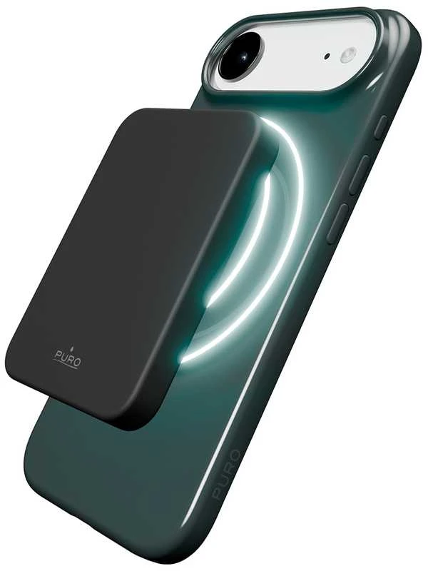 Puro Pulse apsauginis dėklas iPhone 17 Air polikarbonato dėklui – turkio spalvos