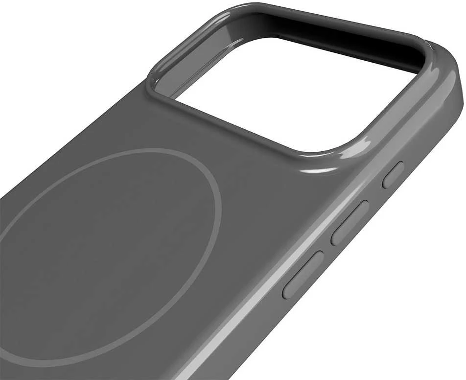 Puro Pulse Protective dėklas skirtas Apple iPhone 17 Pro Max Polycarbonate – pilkos spalvos