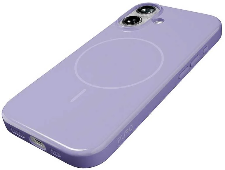 Puro Pulse Apple iPhone 17 polycarbonate protective dėklas – rožinės spalvos