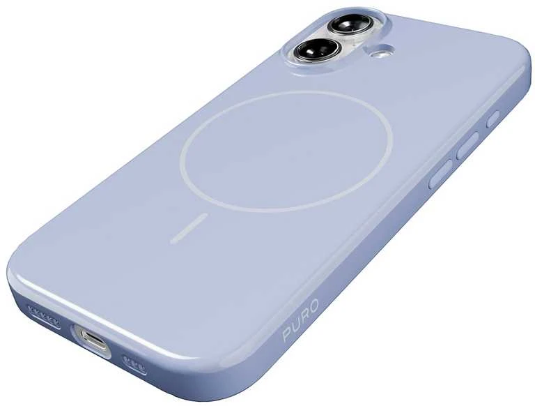 Dėklas Puro Pulse iPhone 17 polycarbonate protective case - mėlynas