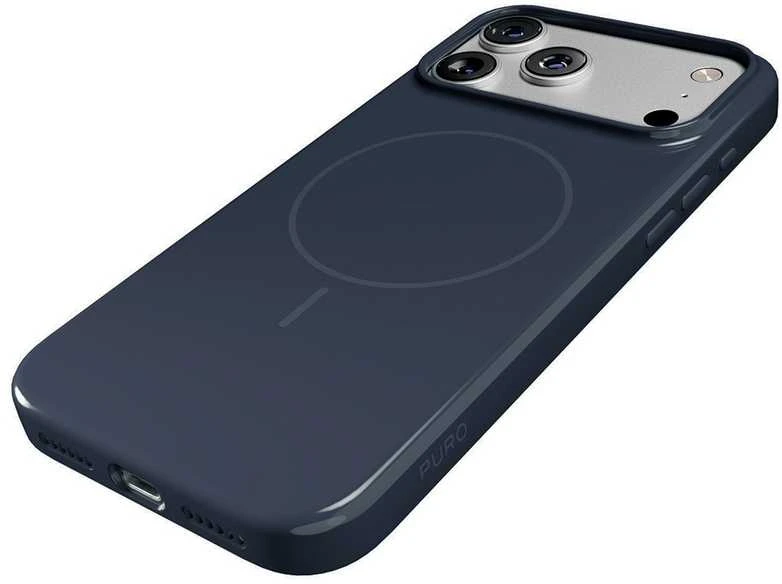 Puro Pulse Apple iPhone 17 Pro Polycarbonate Protective dėklas - mėlynos spalvos