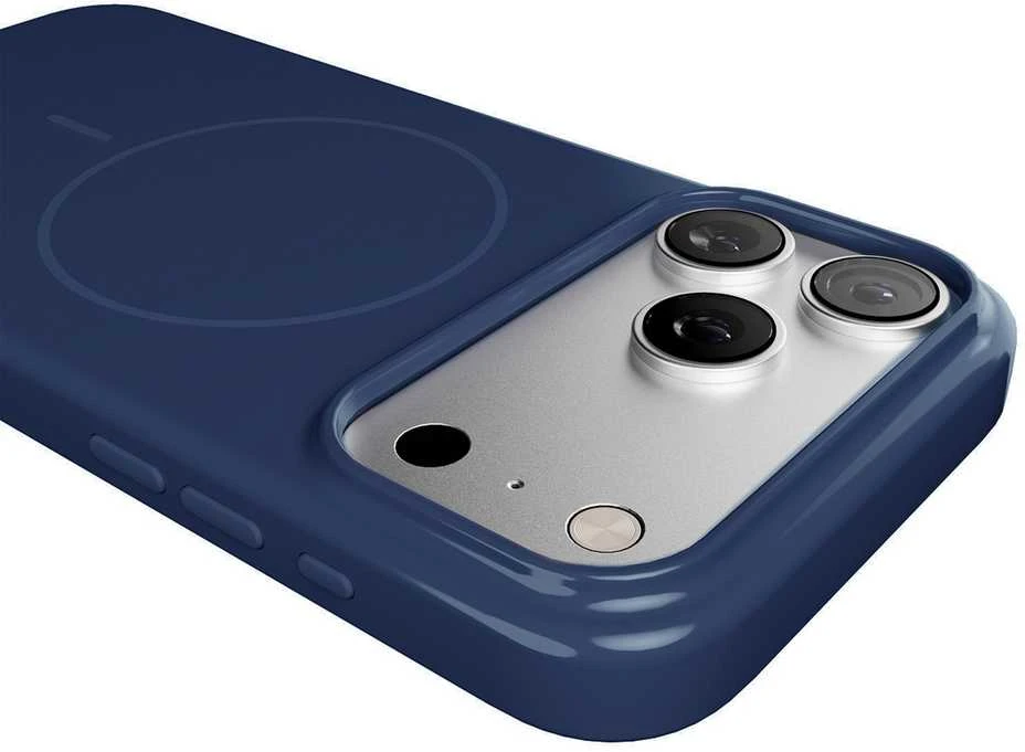 Puro Pulse Apple iPhone 17 Pro Polycarbonate Protective dėklas - mėlynos spalvos