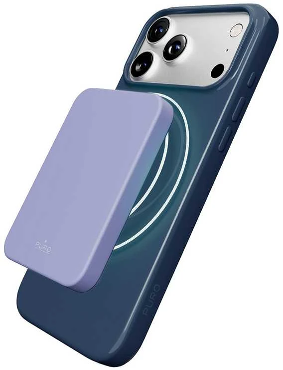 Puro Pulse Apple iPhone 17 Pro Polycarbonate Protective dėklas - mėlynos spalvos
