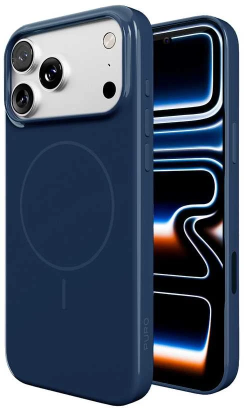 Puro Pulse Apple iPhone 17 Pro Polycarbonate Protective dėklas - mėlynos spalvos