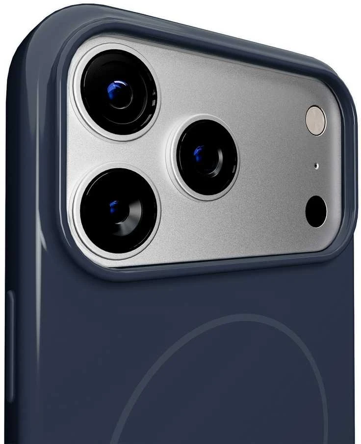 Puro Pulse Apple iPhone 17 Pro Polycarbonate Protective dėklas - mėlynos spalvos