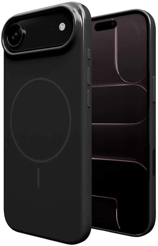 Puro Pulse Protective dėklas skirtas Apple iPhone 17 Air Polycarbonate – juodos spalvos