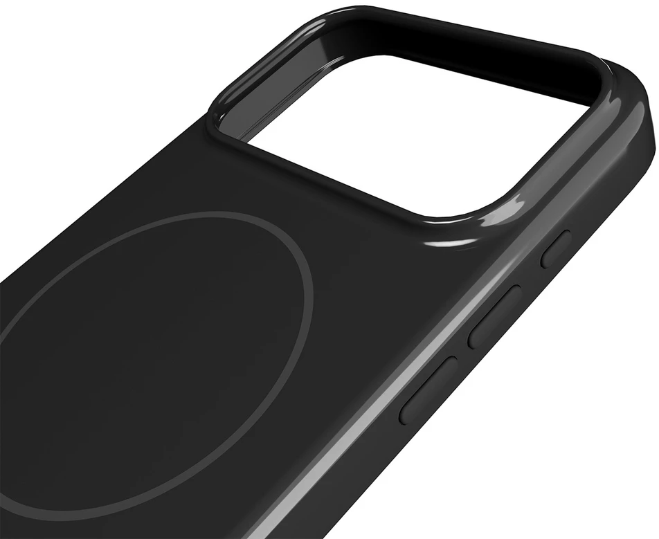 Puro Pulse Protective dėklas skirtas Apple iPhone 17 Pro Max Polycarbonate - juodos spalvos