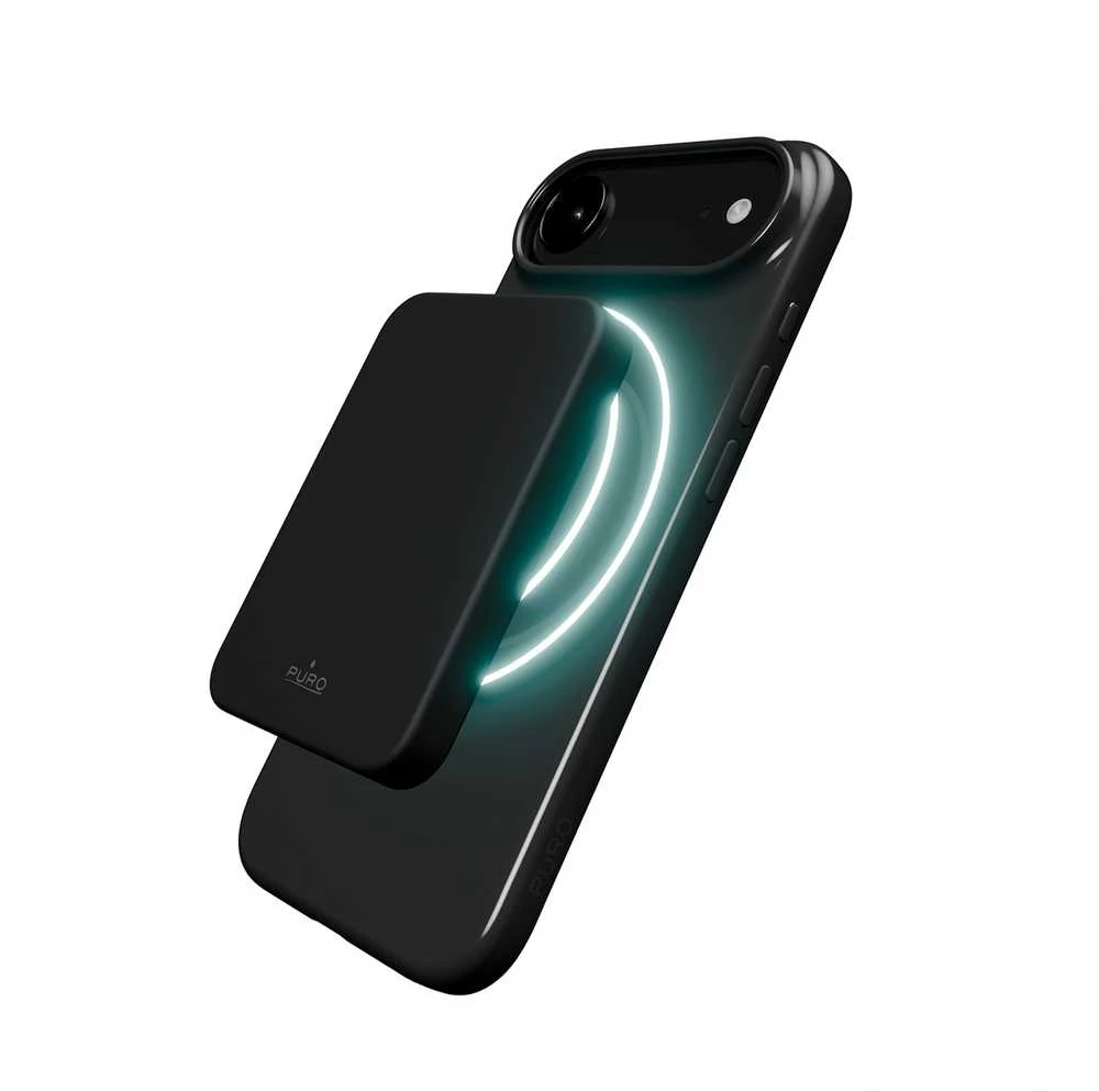 Puro Pulse Protective dėklas skirtas Apple iPhone 17 Air Polycarbonate – juodos spalvos