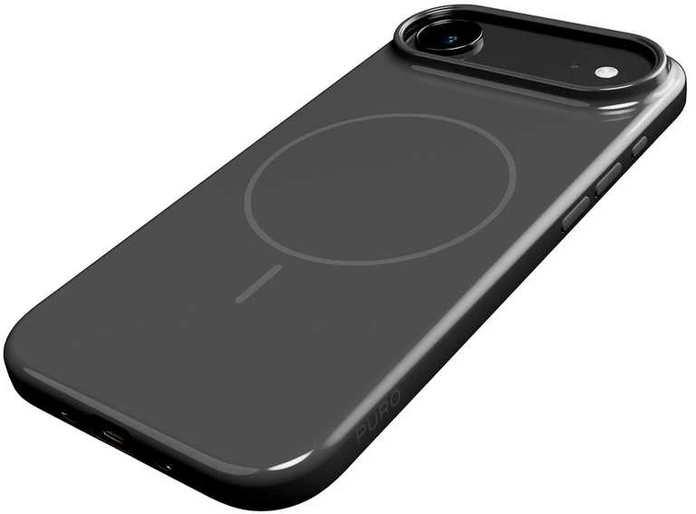 Puro Pulse Protective dėklas skirtas Apple iPhone 17 Air Polycarbonate – juodos spalvos