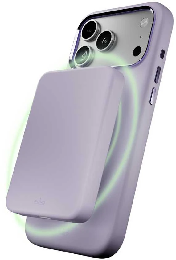 Puro Pure Icon Mag Pro Liquid Silicone dėklas skirtas Apple iPhone 17 Pro, suderinamas su MagSafe, su Camera Protection and Aluminum Mygtukai – rožinės spalvos