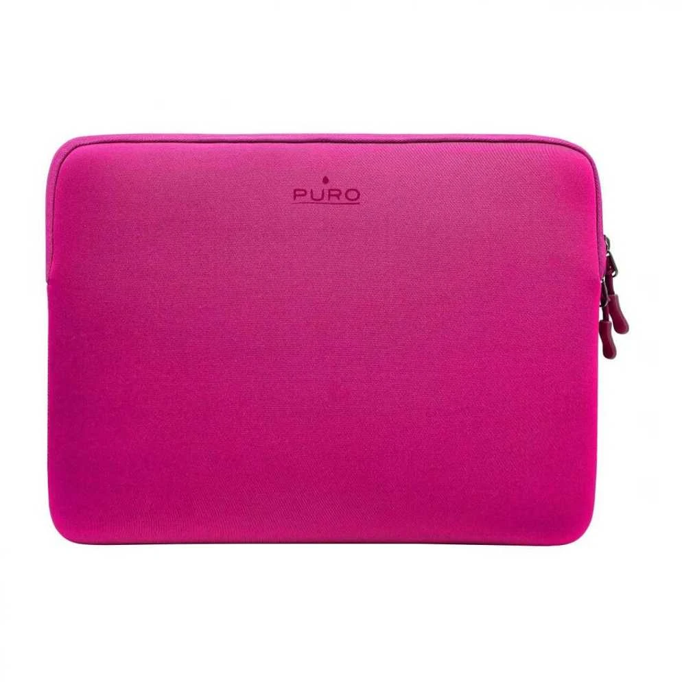 Neš. komp. dėklas PURO Neoprene 13-14" rožinis / SCUDOS14FCS
