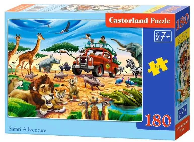 Castorland Dėlionė 180 vnt. - Safario nuotykiai