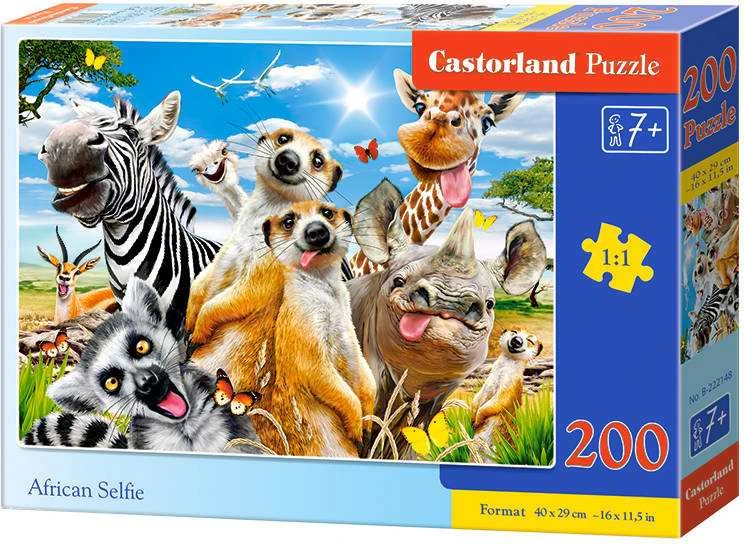 Castorland Dėlionė 200 vnt. - Linksma asmenukė