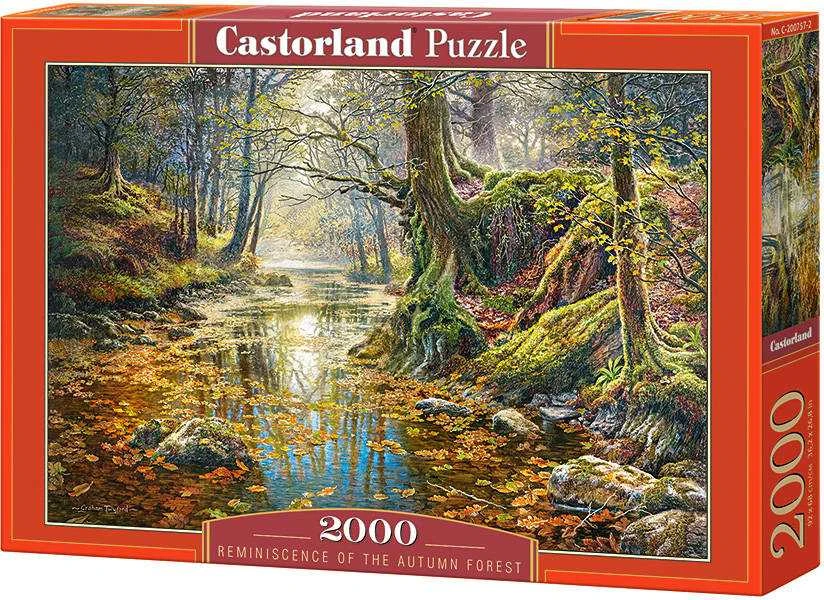 Castorland Dėlionė 2000 vnt. - Ruduo miške