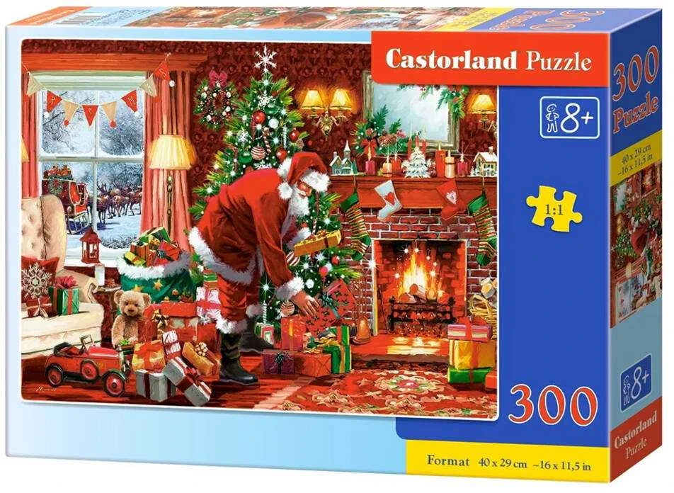 Castorland dėlionė Santa's Special Delivery 300 det.
