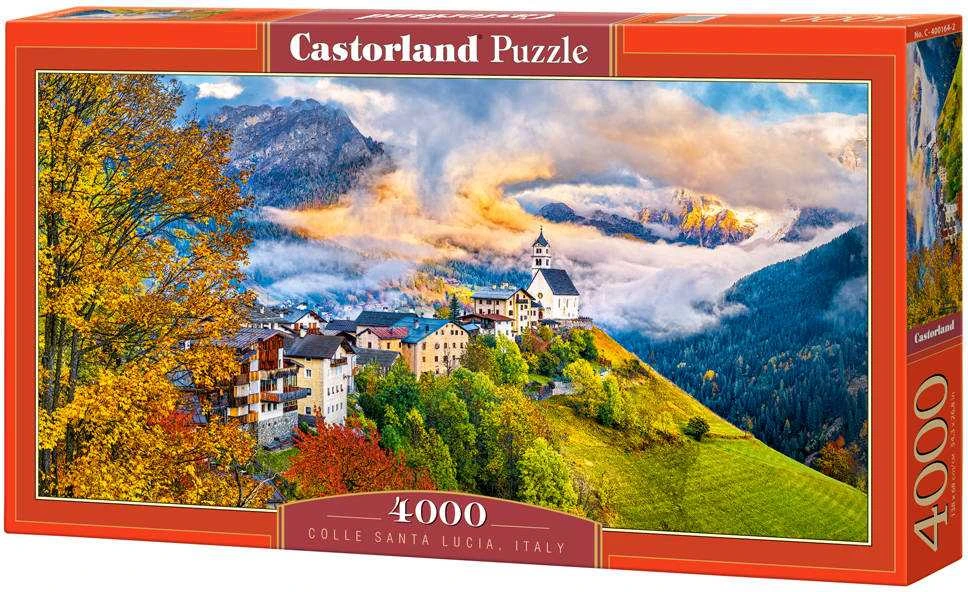 Castorland Dėlionė 4000 vnt. - Colle Santa Lucia, Italija