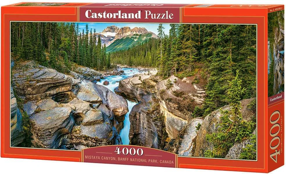 Castorland Dėlionė 4000 vnt. - Mistaya kanjonas, Kanada