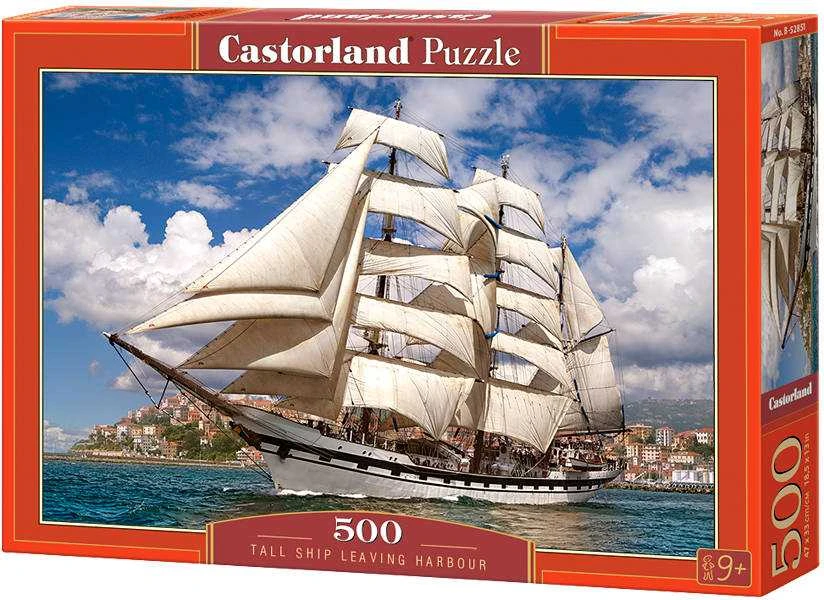 Castorland dėlionė Tall Ship Leaving Harbor 500 det