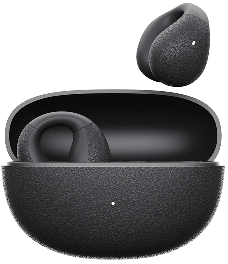 OWS QCY Crossky C10 ausinės su ENC spaustuku, IPX5, Bluetooth 5.4 - Juodas
