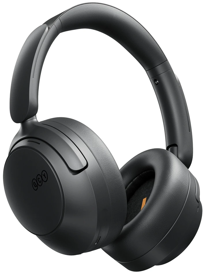 QCY H3S Belaidės Ant ausų uždedamos Ausinės with LDAC ir ANC Noise Cancellation - Juodas