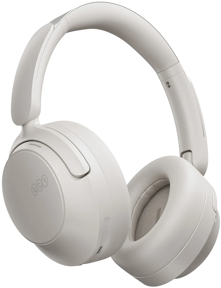 QCY H3S Belaidės Ant ausų uždedamos Ausinės with LDAC ir ANC Noise Cancellation - Baltas