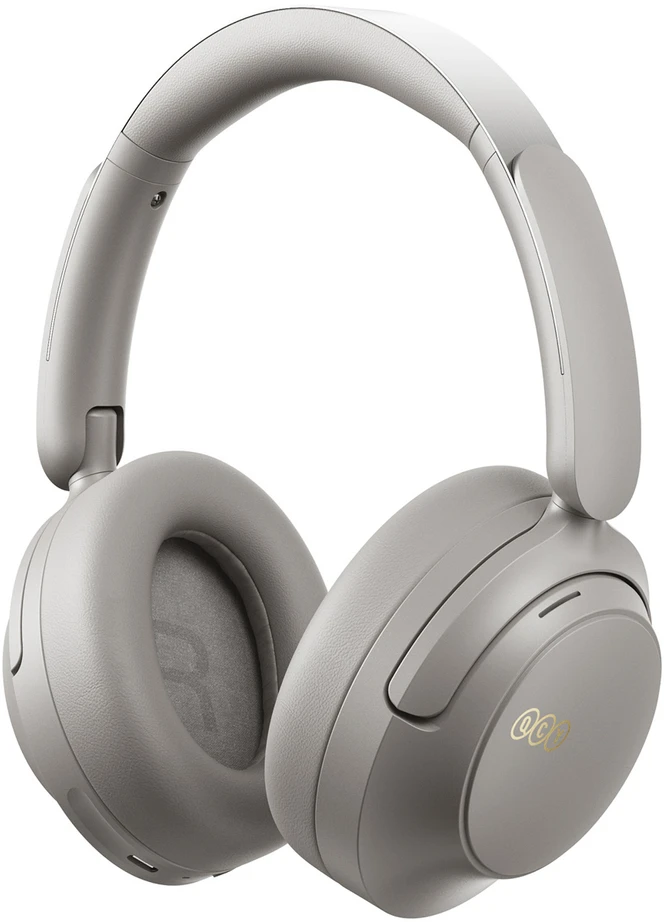 QCY H3S Belaidės Ant ausų uždedamos Ausinės with LDAC ir ANC Noise Cancellation - Pilka