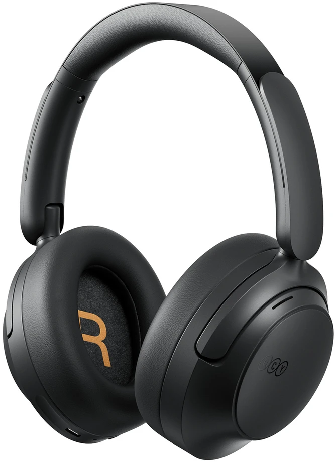 QCY H3S Belaidės Ant ausų uždedamos Ausinės with LDAC ir ANC Noise Cancellation - Juodas