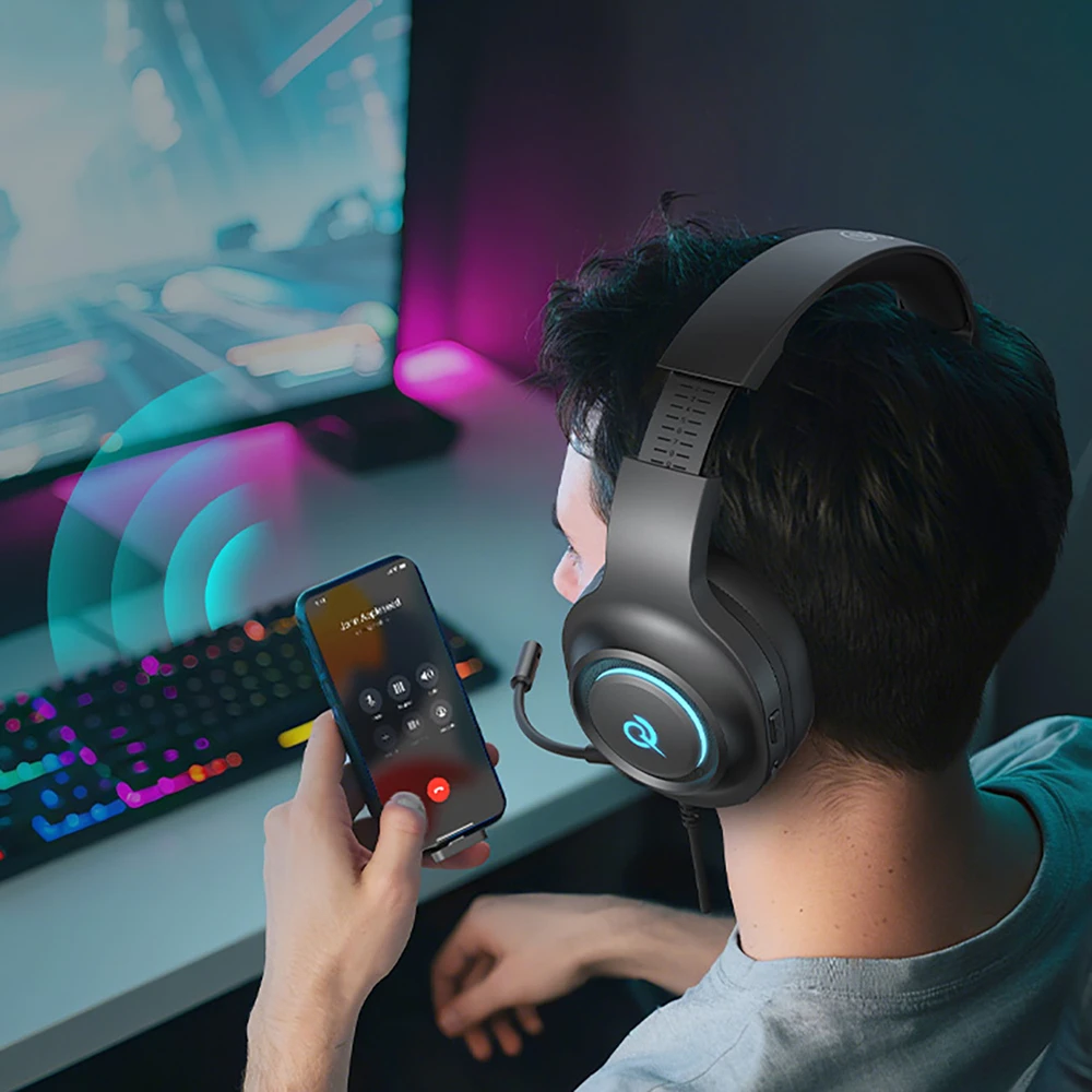 QCY Heroad V200 žaidimų ausinės