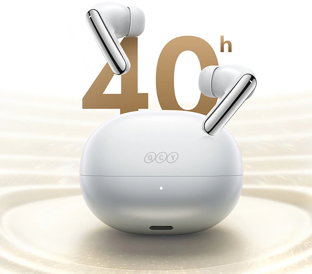 QCY MeloBuds N20 Belaidės In-Ear Noise Cancelling ANC Ausinės - Juodas