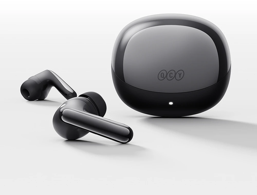 QCY Melobuds N60 In-Ear Belaidės Ausinės with LDAC AAC ir ANC Noise Cancellation - Juodas