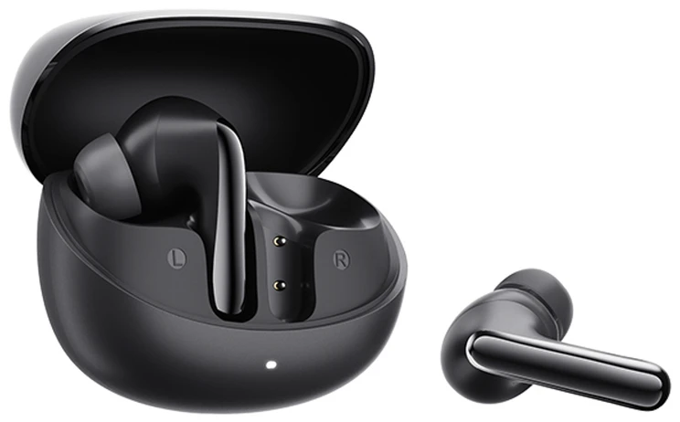 QCY Melobuds N60 In-Ear Belaidės Ausinės with LDAC AAC ir ANC Noise Cancellation - Juodas