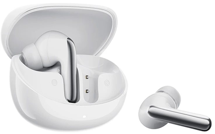 QCY Melobuds N60 In-Ear Belaidės Ausinės with LDAC ir ANC Noise Cancellation - Baltas