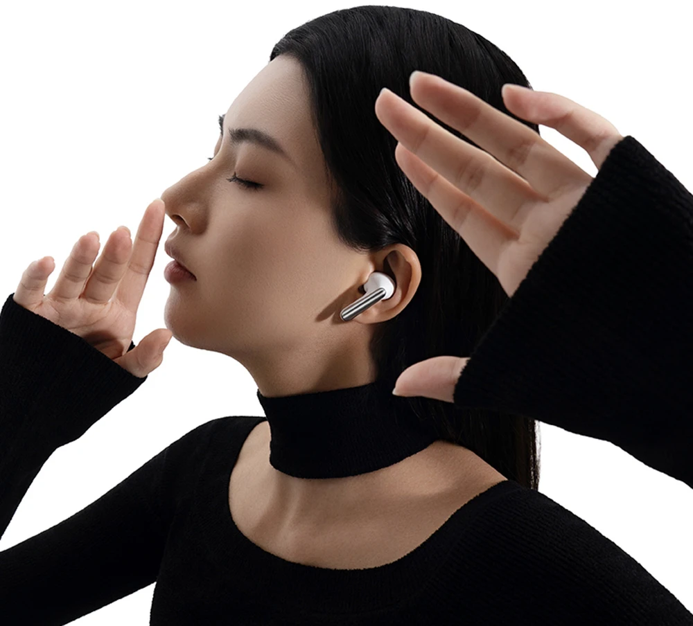 QCY Melobuds N60 In-Ear Belaidės Ausinės with LDAC ir ANC Noise Cancellation - Baltas