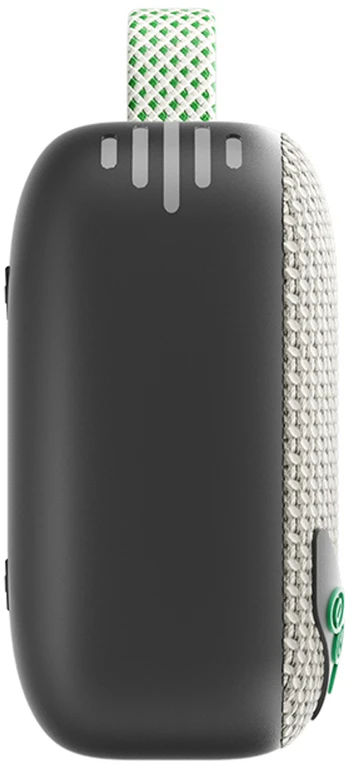 QCY SP2 IP67 Bluetooth Speaker with RGB Backlight ir Stereo Mode - Pilka Žalias