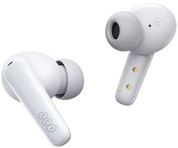 Belaidės ausinės TWS QCY T13x (violetinė)