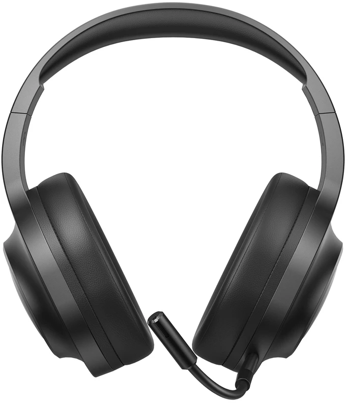 QCY V200 Pro laidinės žaidimų ausinės su 7.1 garsu ir nuimamu mikrofonu, juodos