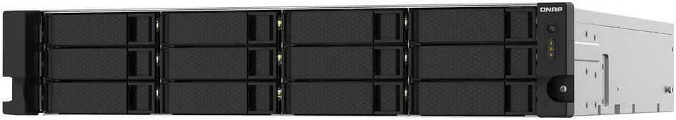 Serveris QNAP | 12 skyrių | TS-1232PXU-RP-4G | „AnnapurnaLabs Alpine“ | AL324 keturių branduolių | Procesoriaus dažnis 1,7 GHz | 4 GB | DDR4