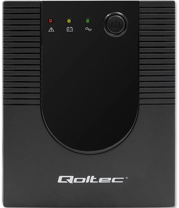 QOLTEC 53776 nepertraukiamo maitinimo linijos interaktyvus monolitas 1500VA 900W