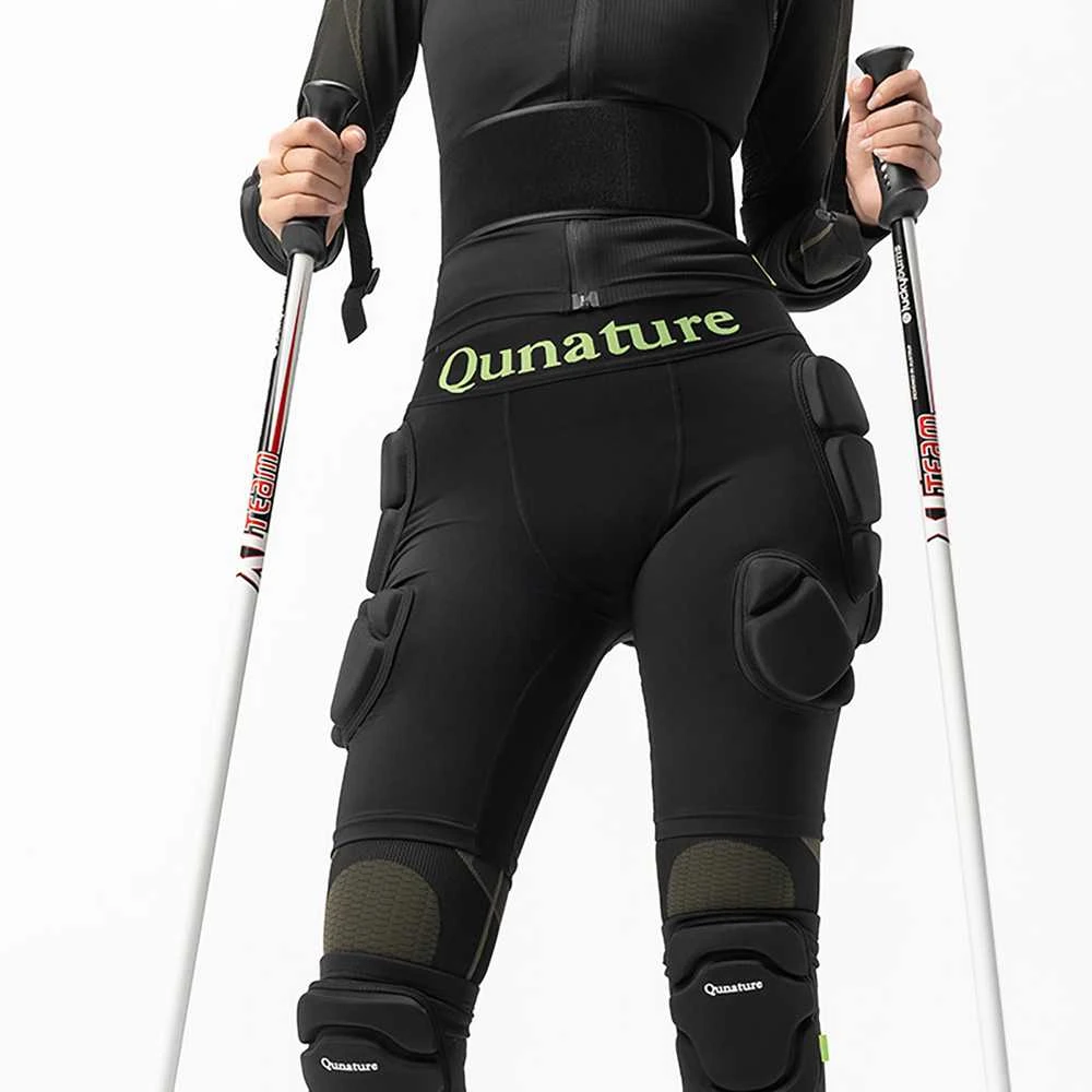 Qunature Ski Hip Protectors - Advanced L Skis, Snowboard, Skates - Juodas