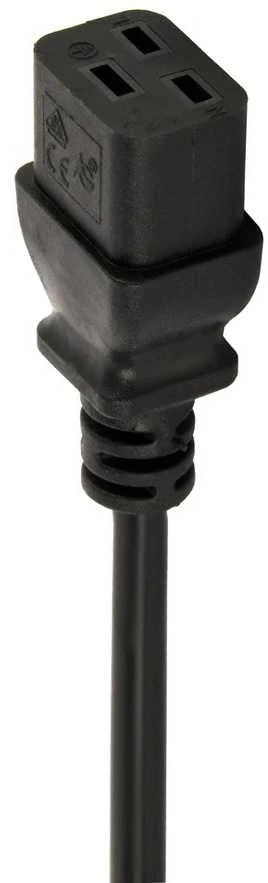 „Gembird EnerGenie EG-PDU-10C132C19“ maitinimo blokas (PDU), 10 vnt. C13 lizdų, 1U, 16A, C20 kištukas, 2 m kabelis, juodas