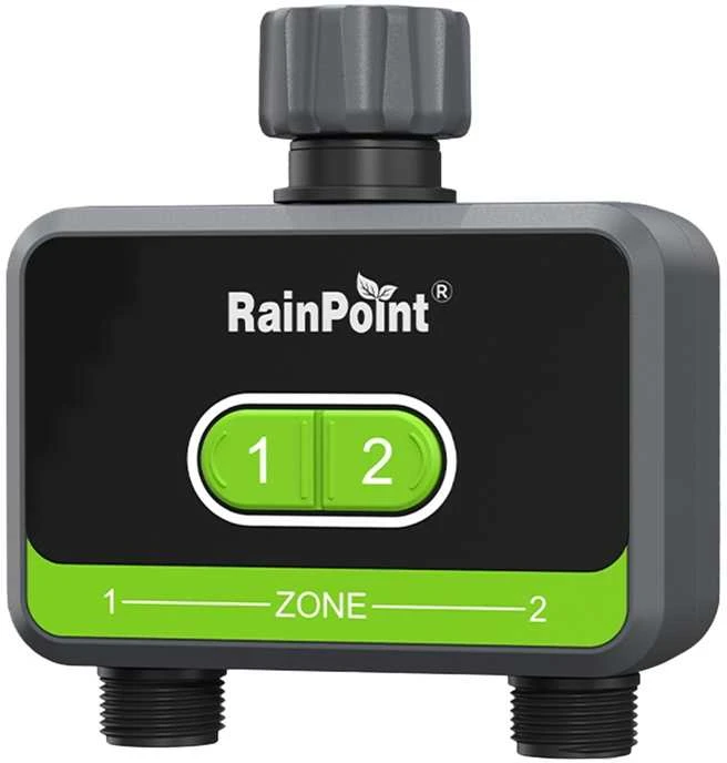 „RainPoint“ 2 zonų laistymo valdiklis su programėle