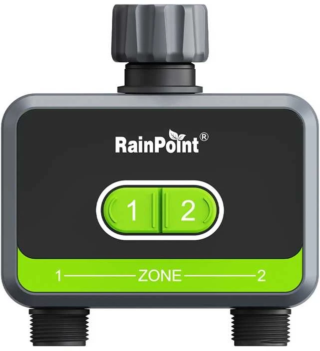 „RainPoint“ 2 zonų laistymo valdiklis su programėle