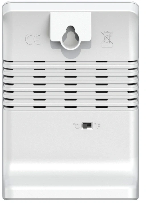 „Rainpoint BALDRTHERM B0590TH-V6“ saulės energija varomas termohigrometras su dideliu ekranu
