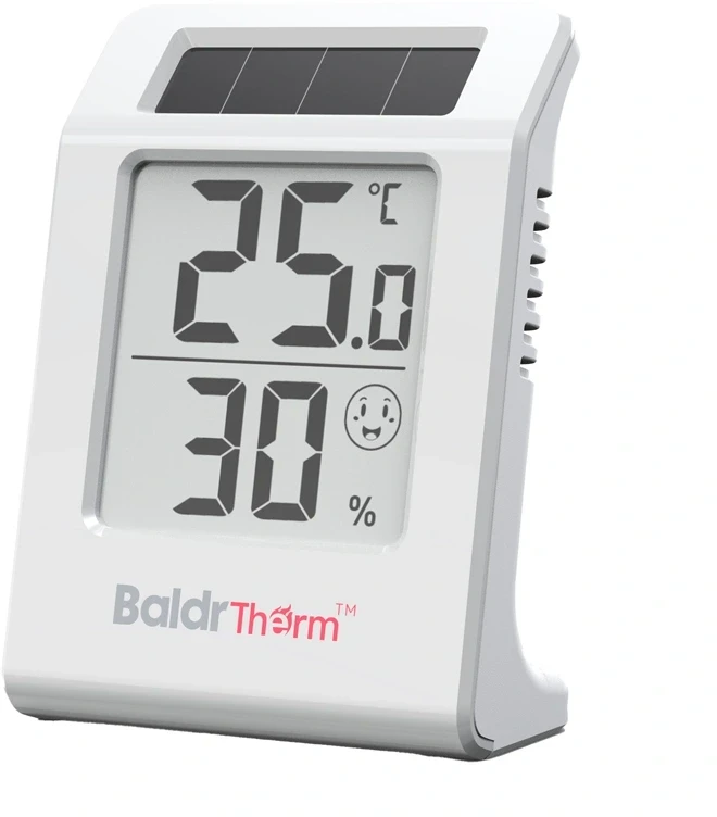 „Rainpoint BALDRTHERM E0587TH“ saulės energija varomas termohigrometras