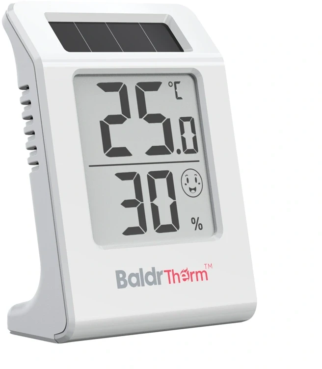„Rainpoint BALDRTHERM E0587TH“ saulės energija varomas termohigrometras