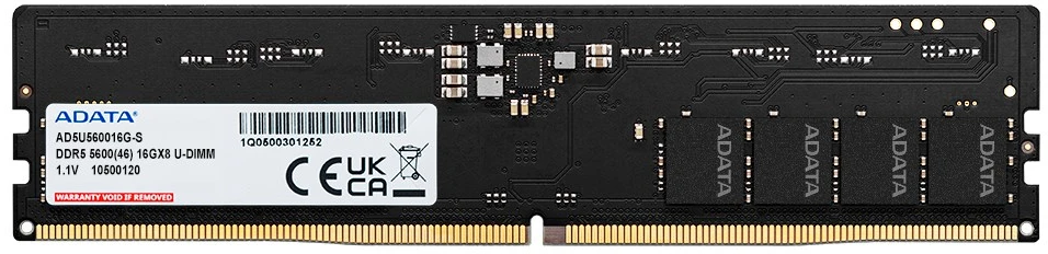 RAM 16 GB ADATA DIMM 5600 (AD5U560016G-S, „Premier“ dėklas, INTEL XMP)