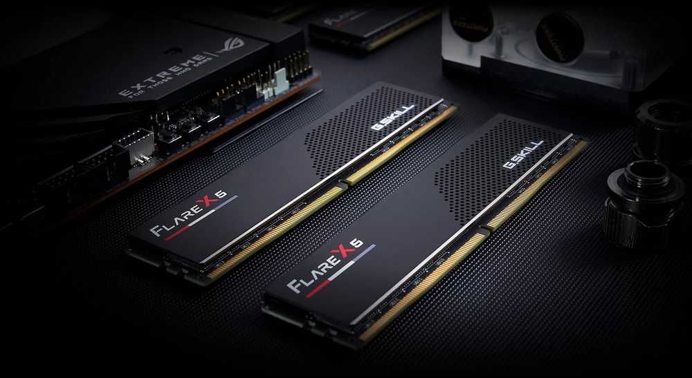 RAM G.Skill Flare X5 F5-6000J3444F64GX2-FX5 atminties modulis 128 GB 2 x 64 GB DDR5 5600 MT/s 288 kontaktų DIMM