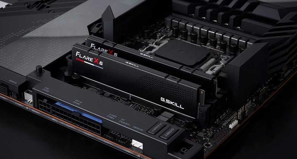 RAM G.Skill Flare X5 F5-6000J3444F64GX2-FX5 atminties modulis 128 GB 2 x 64 GB DDR5 5600 MT/s 288 kontaktų DIMM